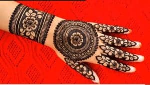 Stylish Mehndi Design Front Hand for Ladies 